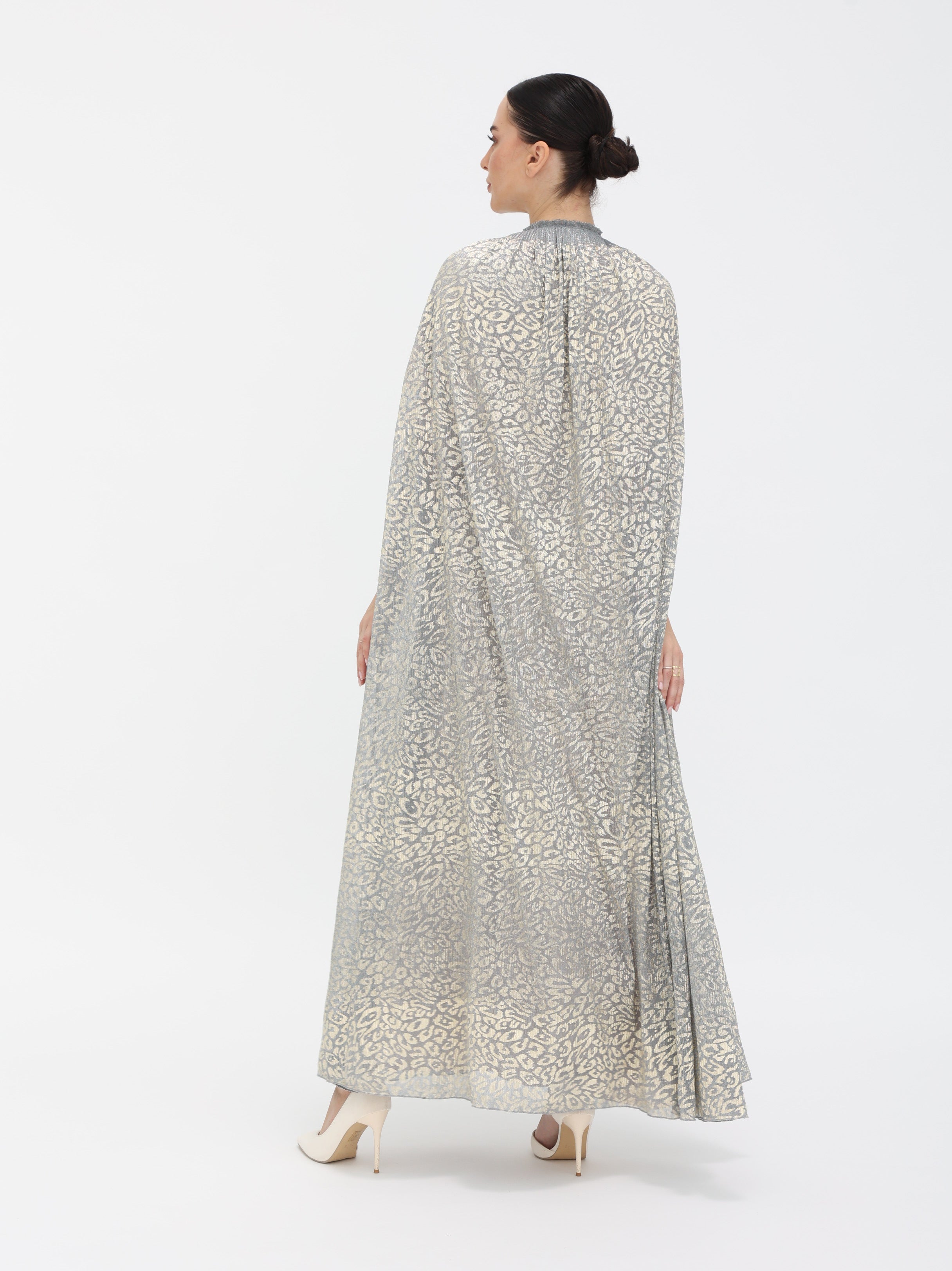 Silver Mirage Abaya