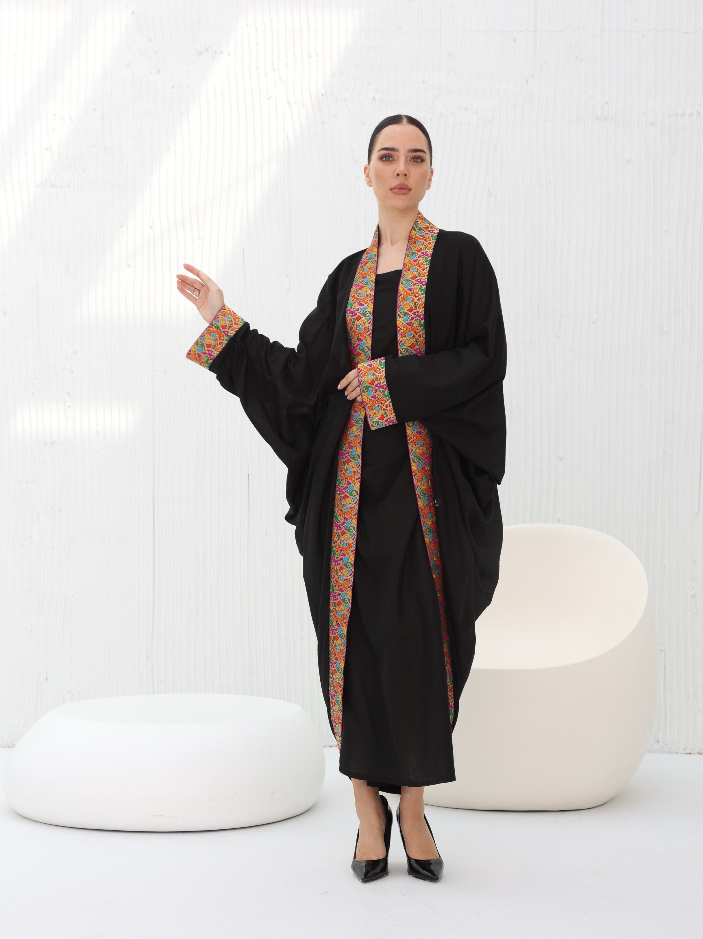 Calligraphy Abaya set