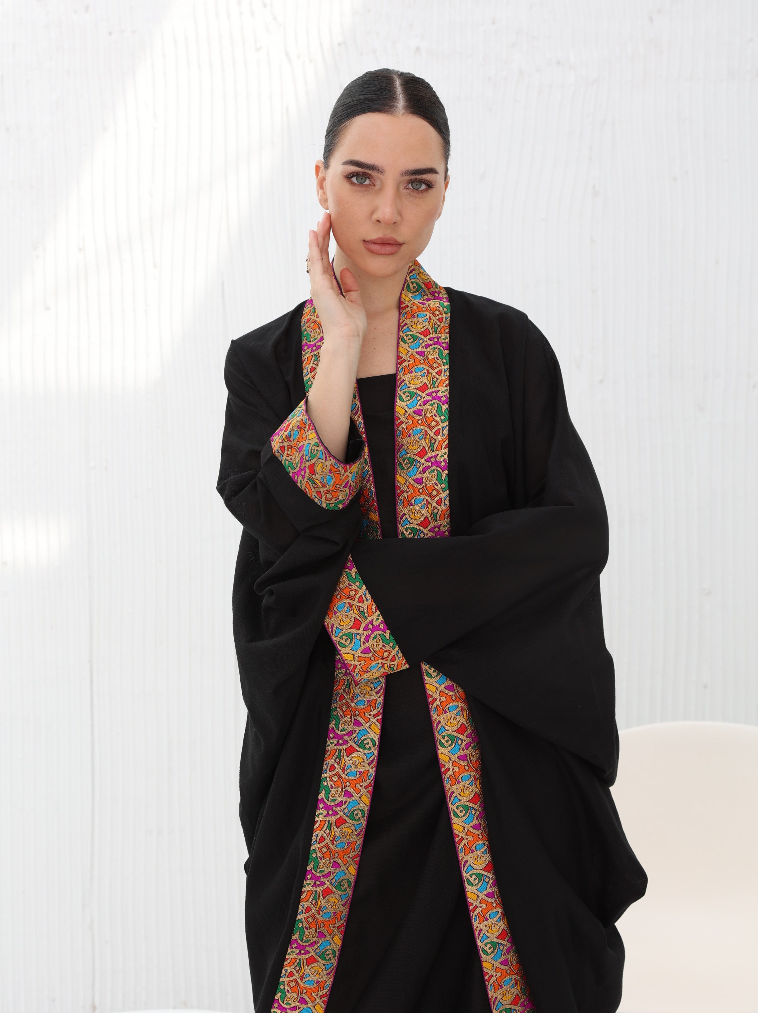 Calligraphy Abaya set