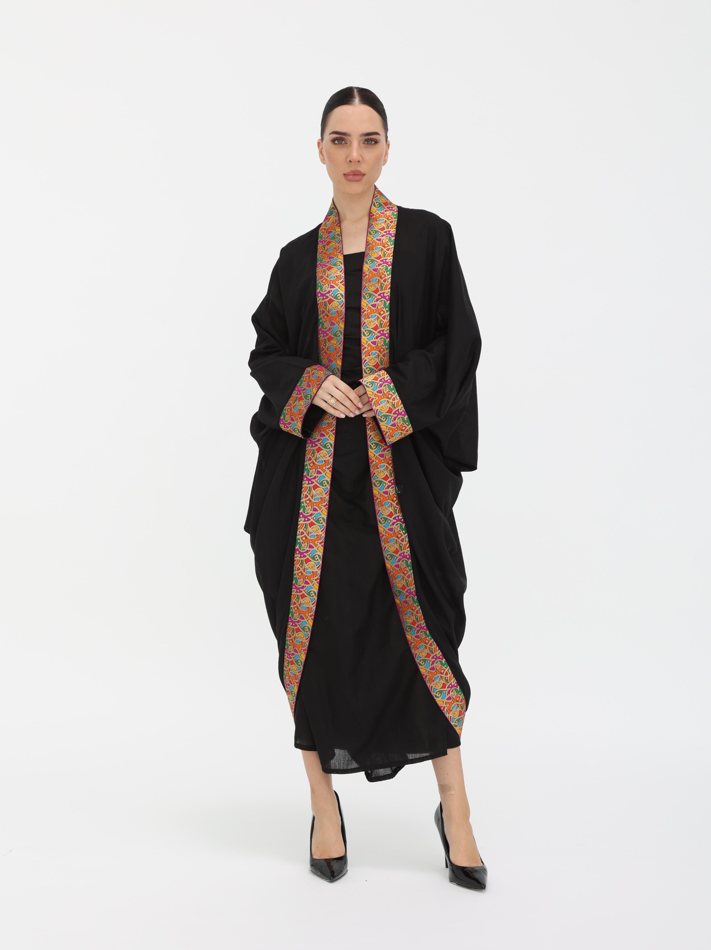Calligraphy Abaya set