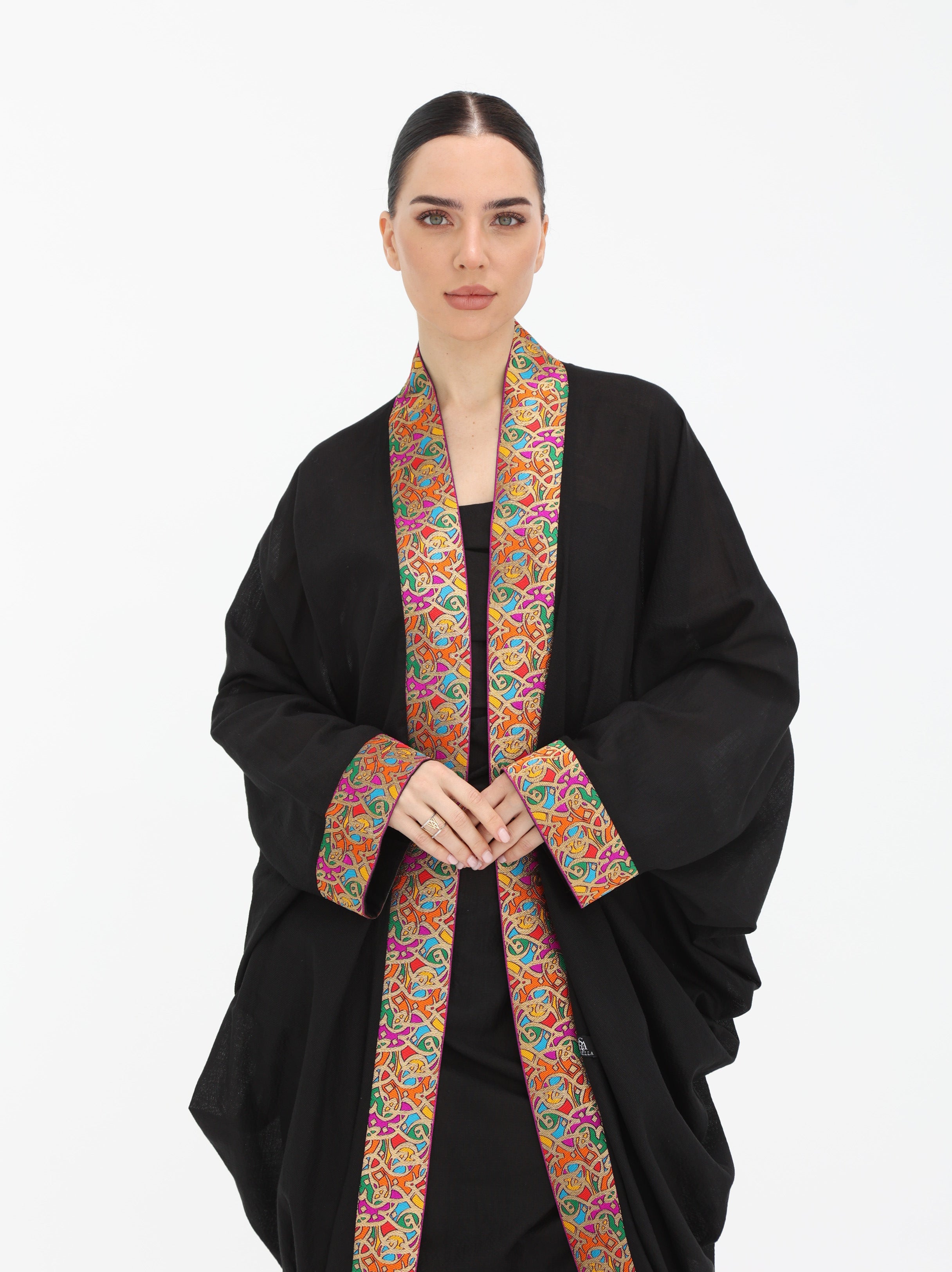 Calligraphy Abaya set