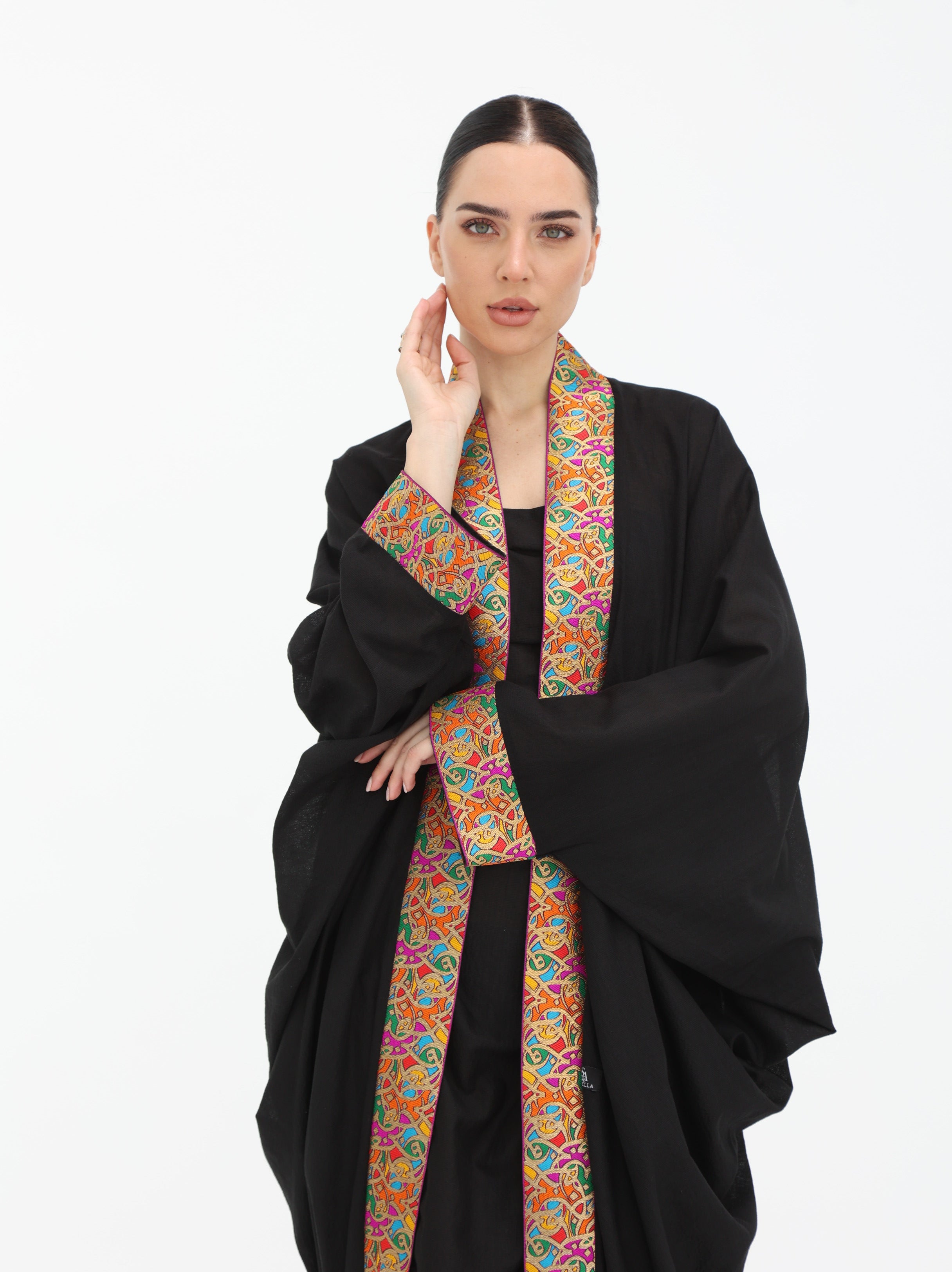 Calligraphy Abaya set