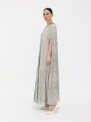 Silver Mirage Abaya