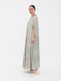 Silver Mirage Abaya