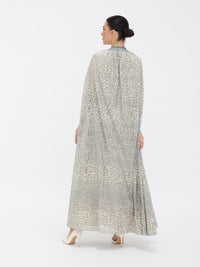 Silver Mirage Abaya