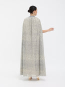 Silver Mirage Abaya