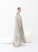 Silver Mirage Abaya