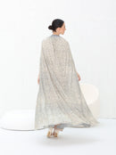 Silver Mirage Abaya