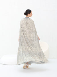 Silver Mirage Abaya