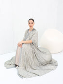 Silver Mirage Abaya