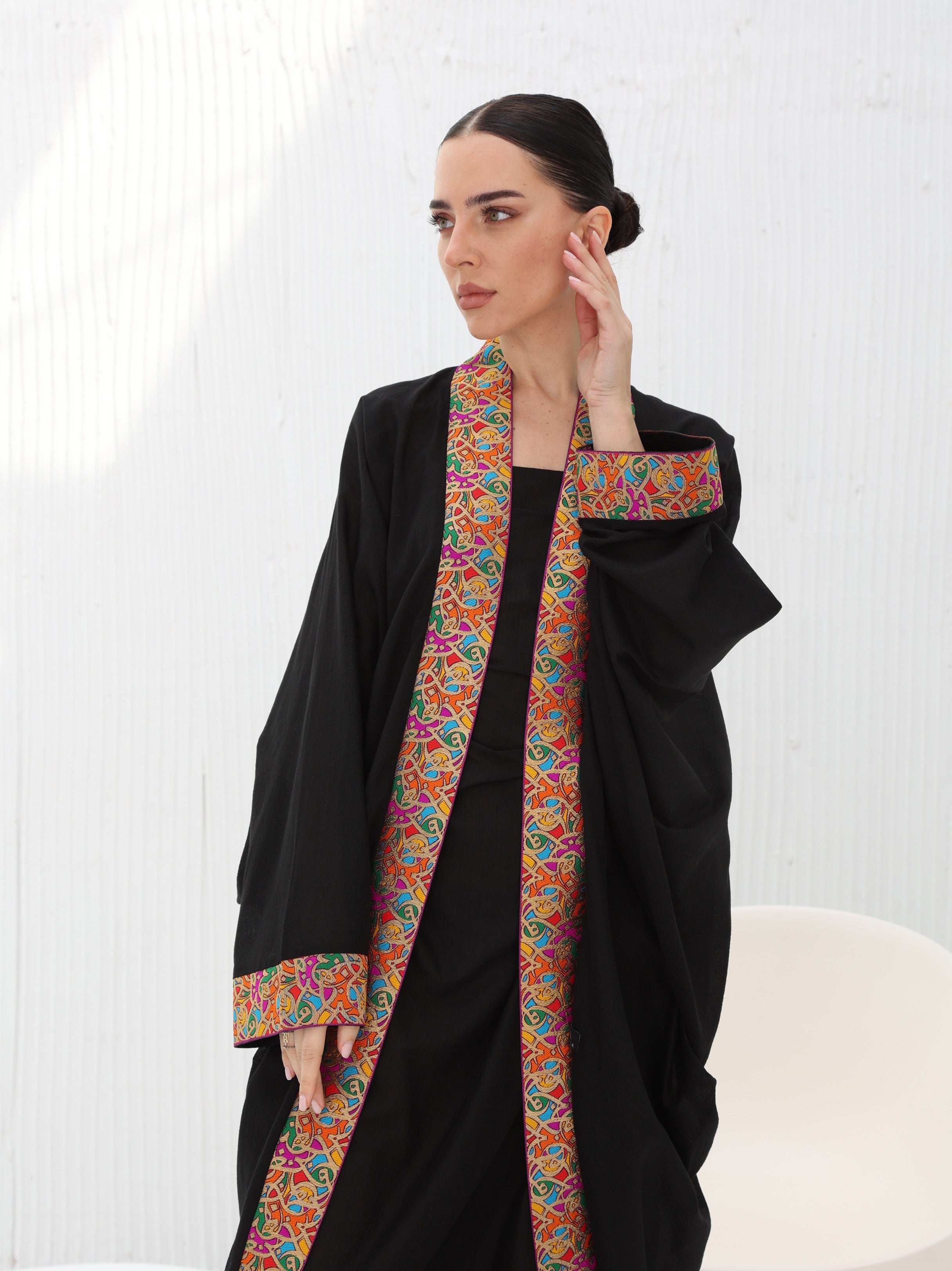 Calligraphy Abaya set