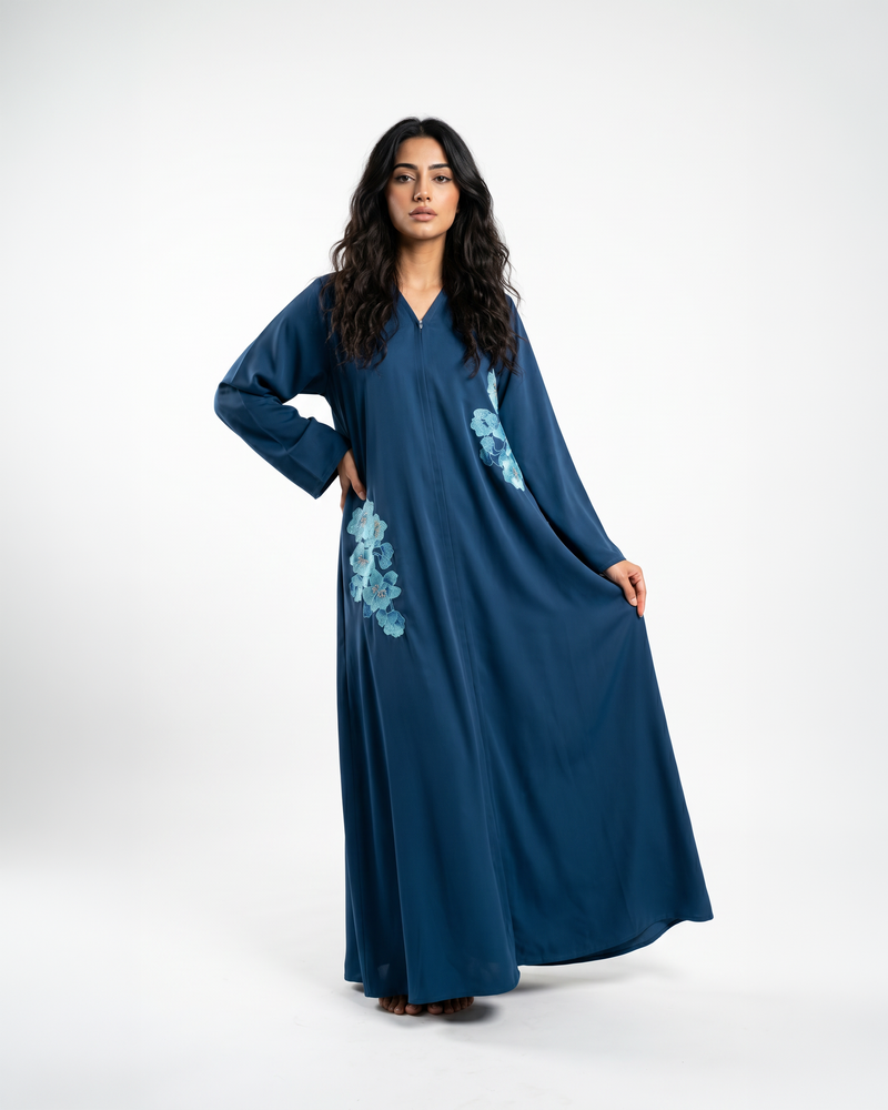 Tifani Floral Abaya