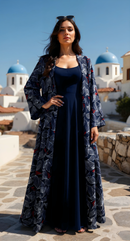 Crimson Whisper Abaya