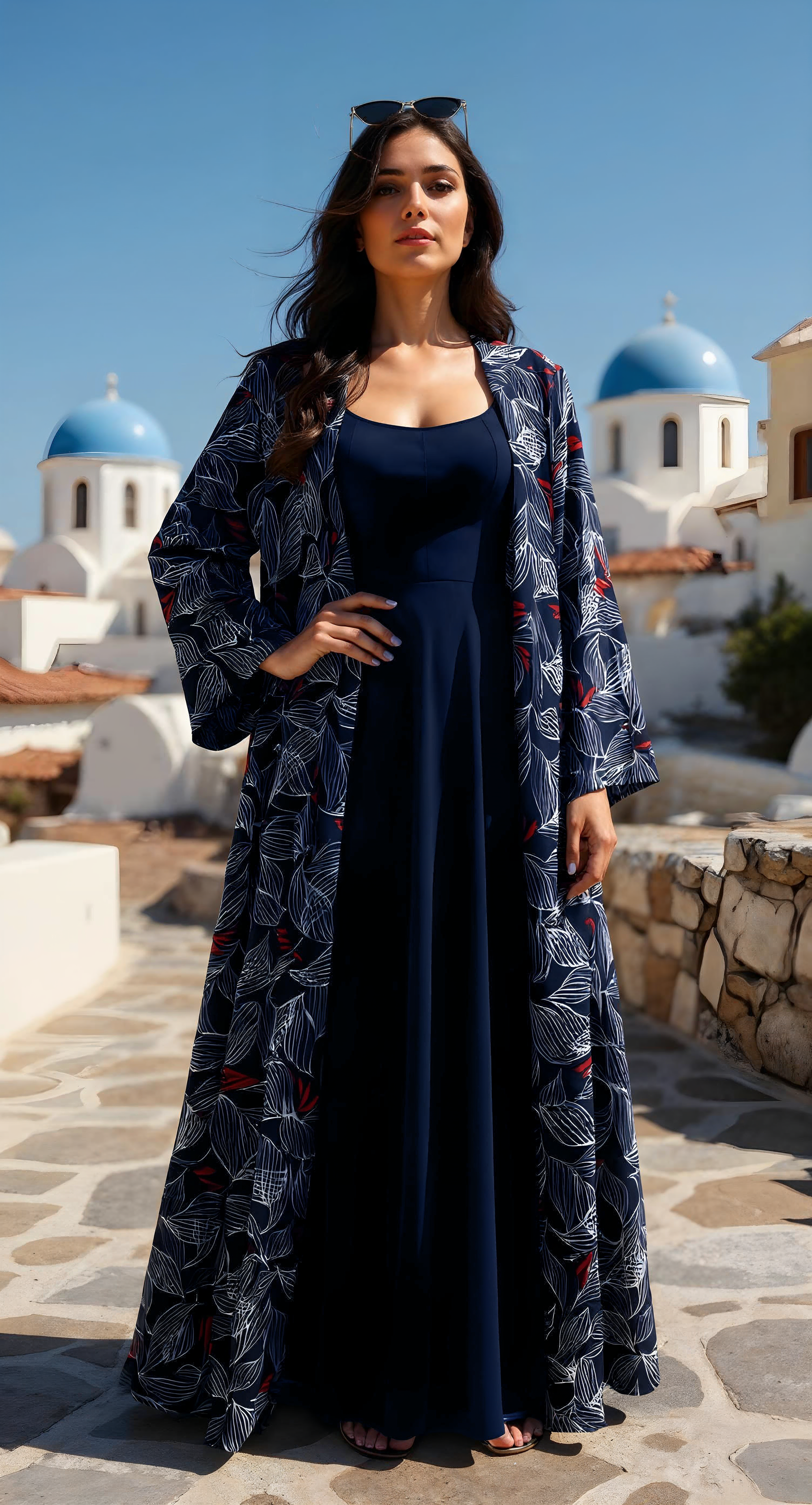 Crimson Whisper Abaya