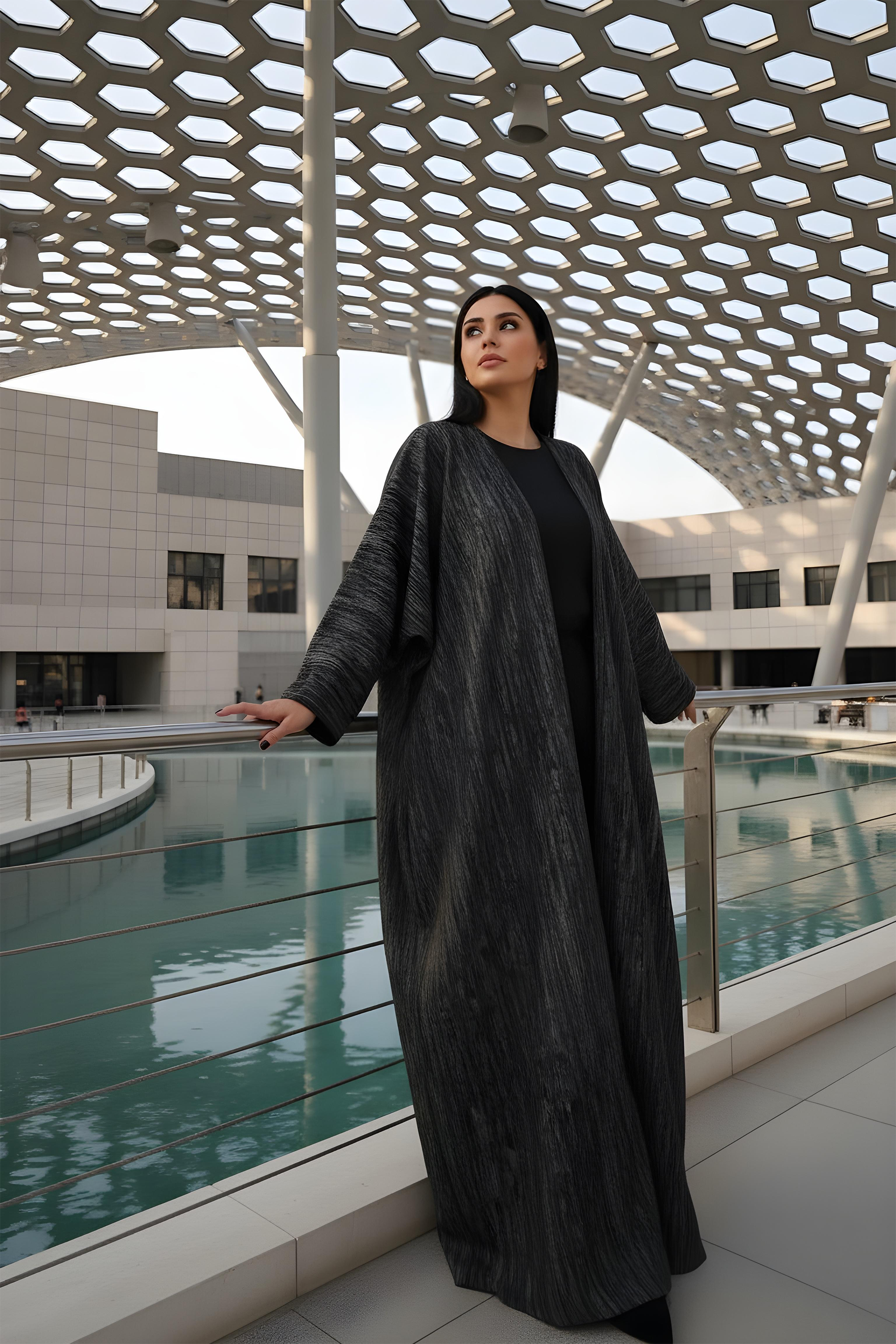 Emerald Serenity Abaya