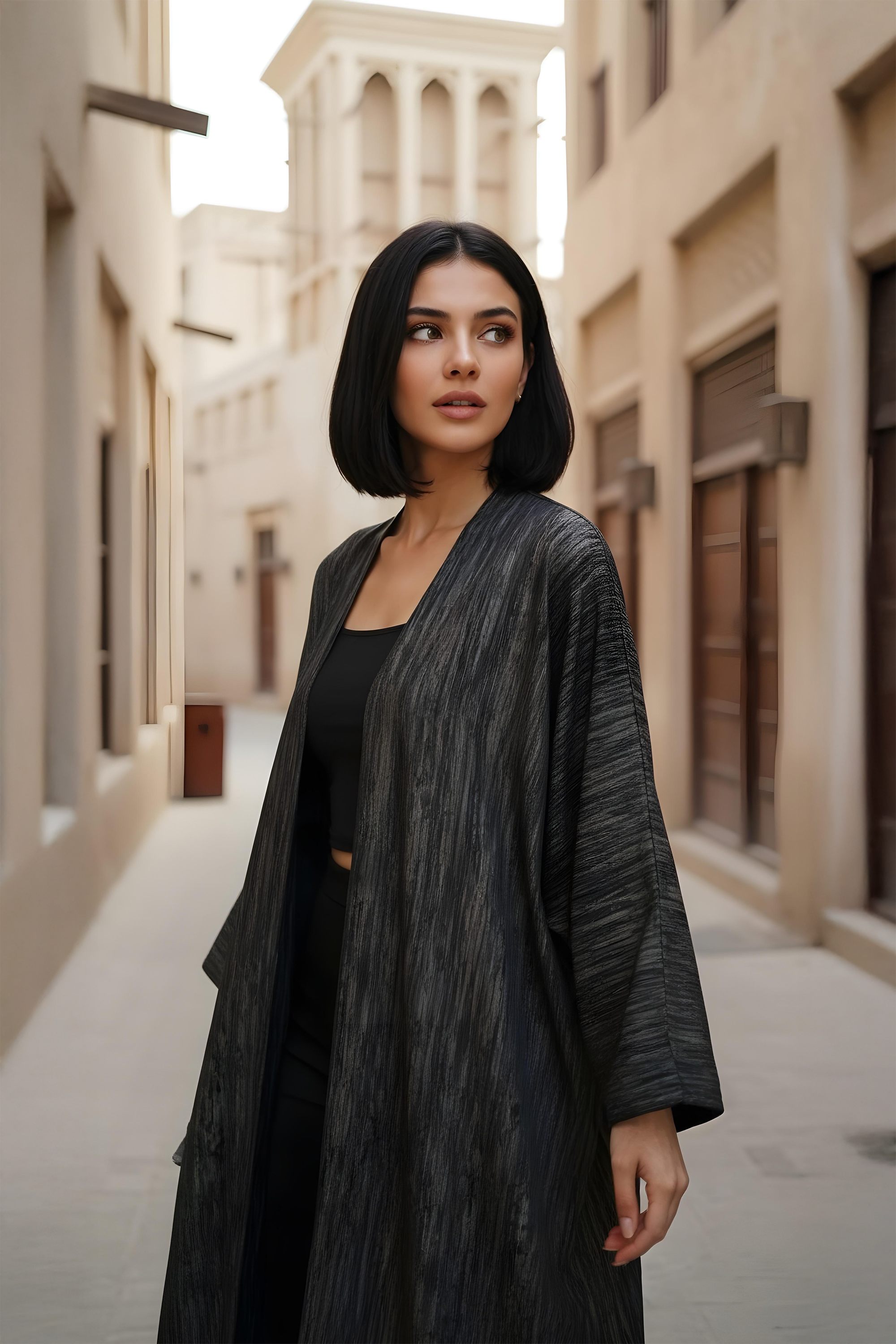 Emerald Serenity Abaya