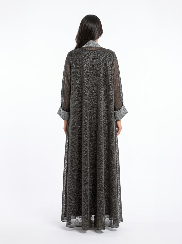 Zenith Abaya - Grey