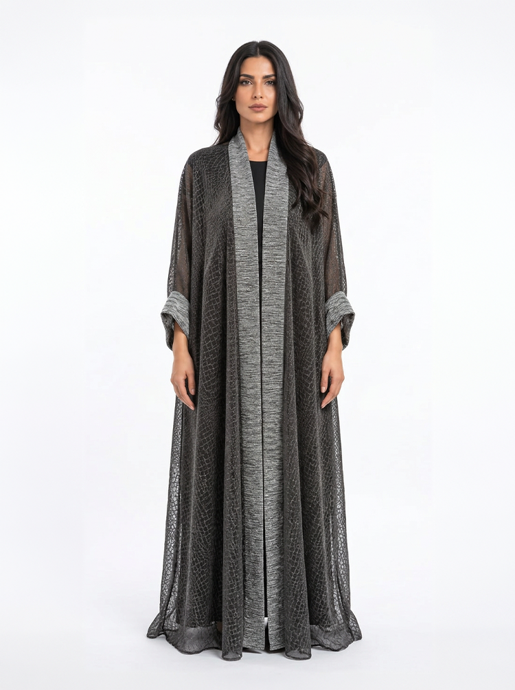 Zenith Abaya - Grey