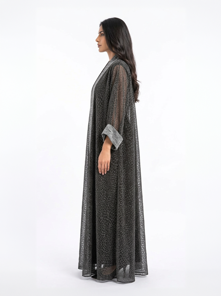 Zenith Abaya - Grey