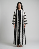 Lines Abaya (Black)