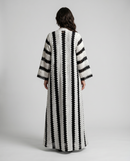 Lines Abaya (Black)