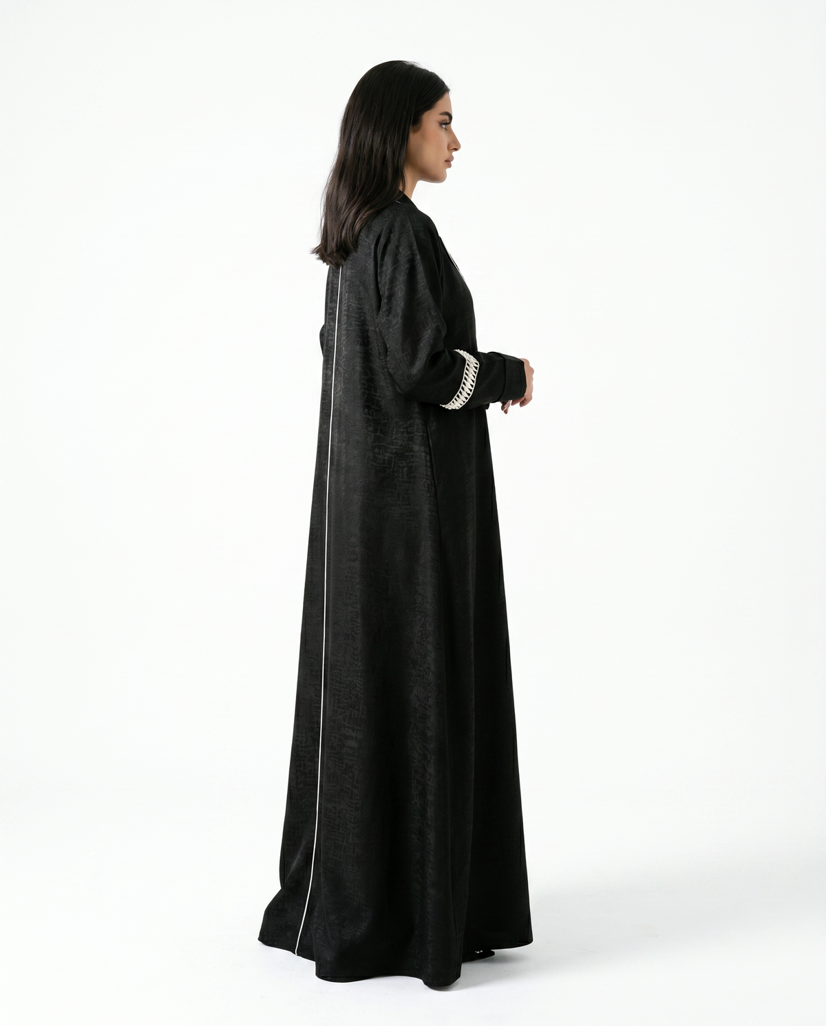 Midnight Onyx Abaya (Black)