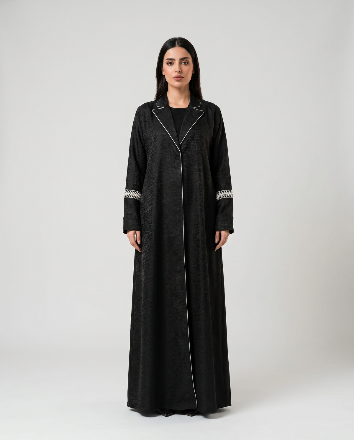 Midnight Onyx Abaya (Black)