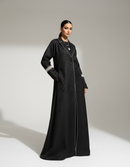 Midnight Onyx Abaya (Black)