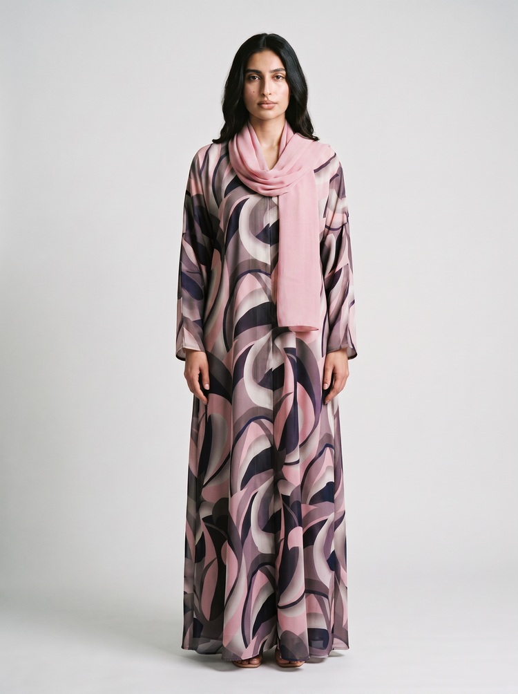 Silken Flow Abaya