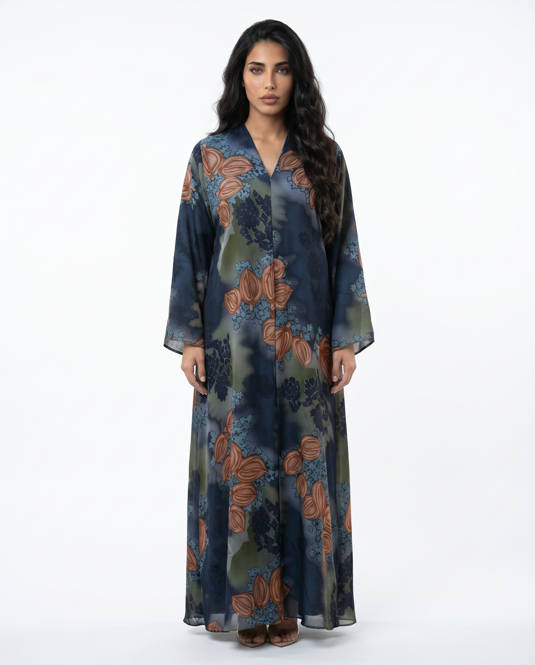 Shadow Bloom Abaya