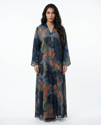 Shadow Bloom Abaya
