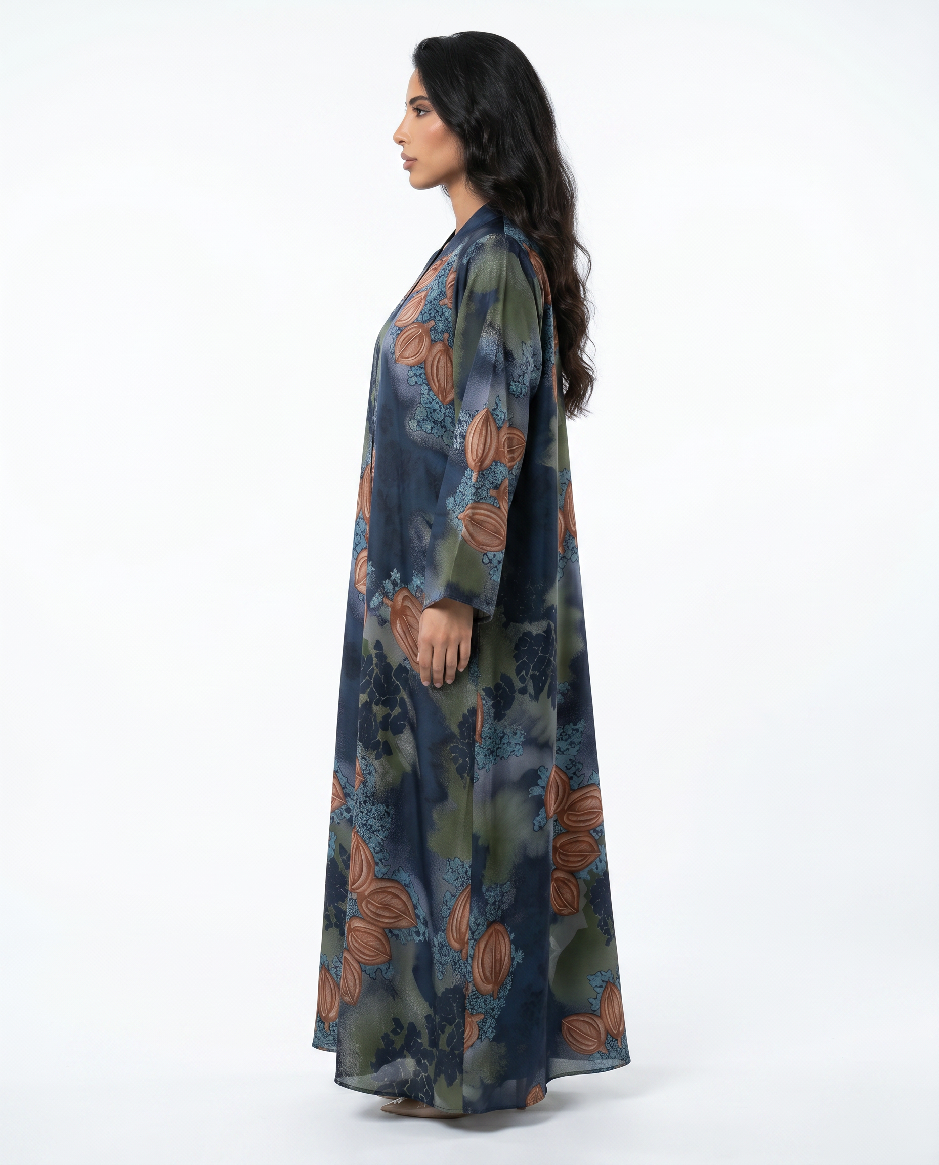 Shadow Bloom Abaya