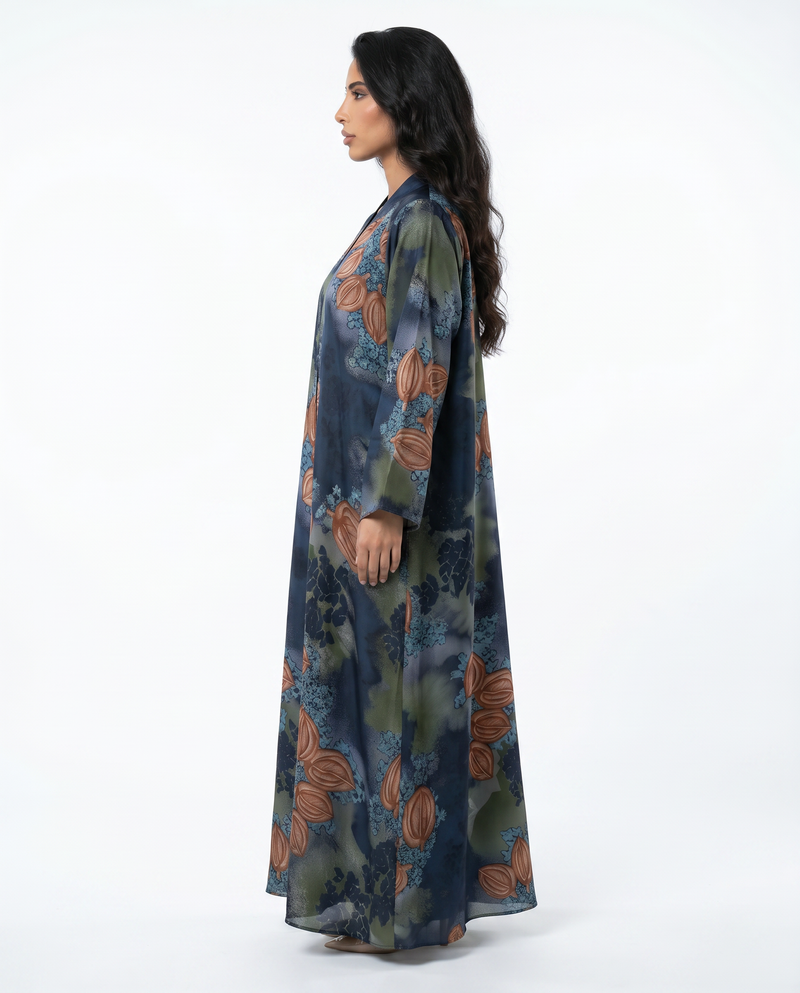 Shadow Bloom Abaya