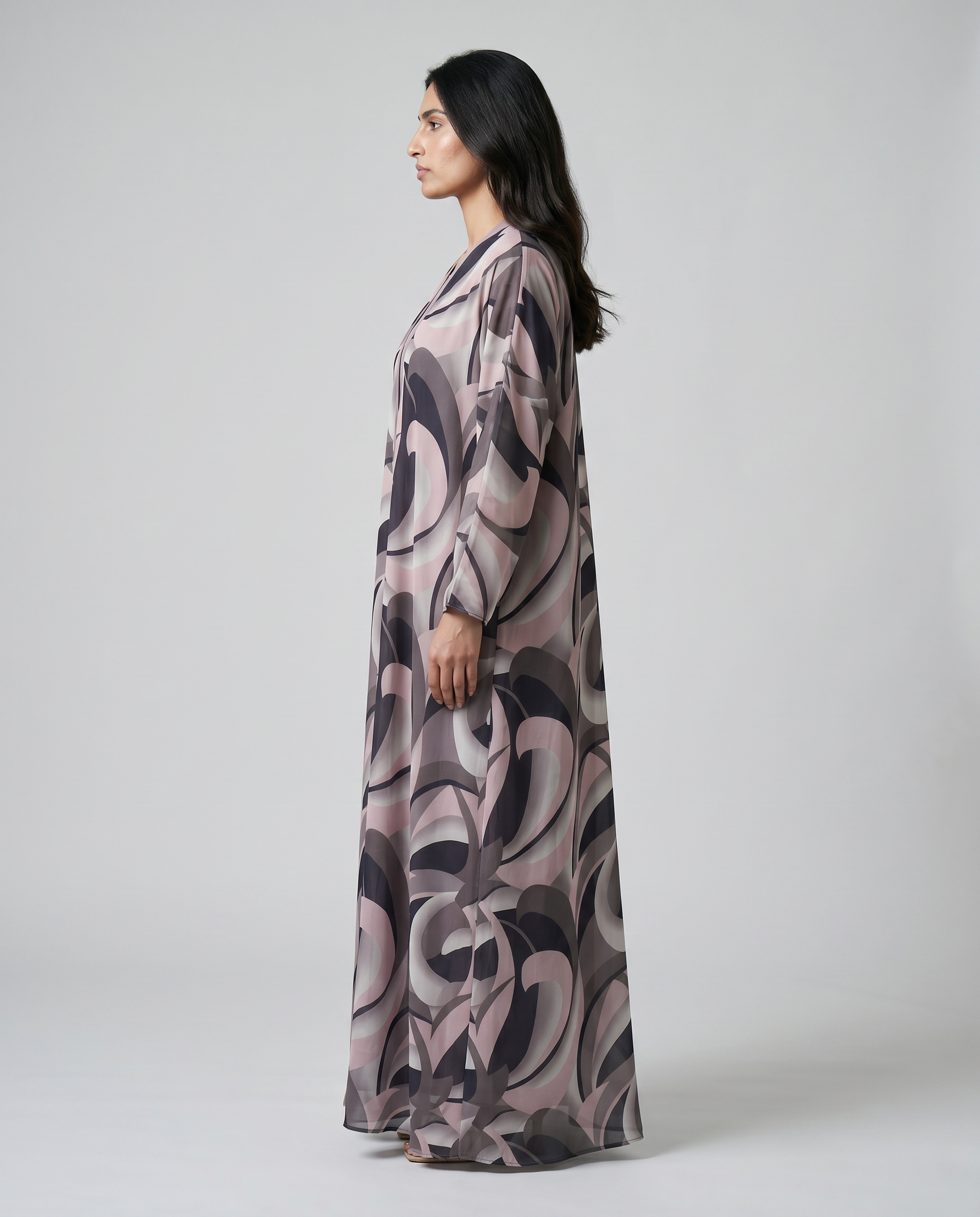 Silken Flow Abaya