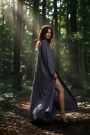 Silken Shadow Abaya