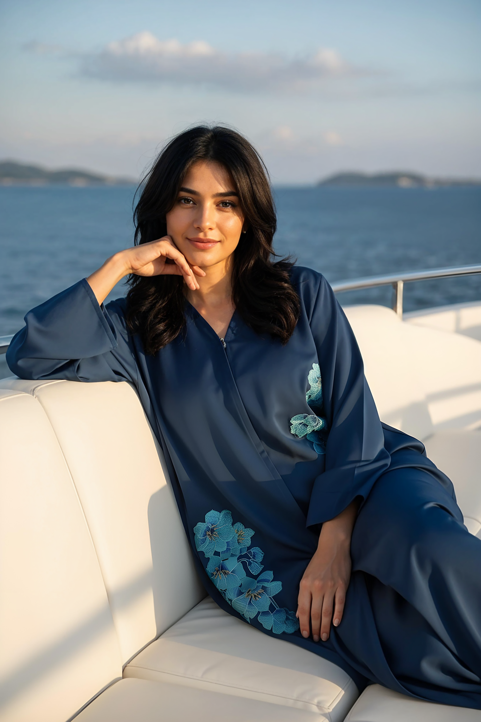 Tifani Floral Abaya