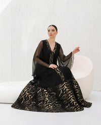 Golden Dusk Abaya
