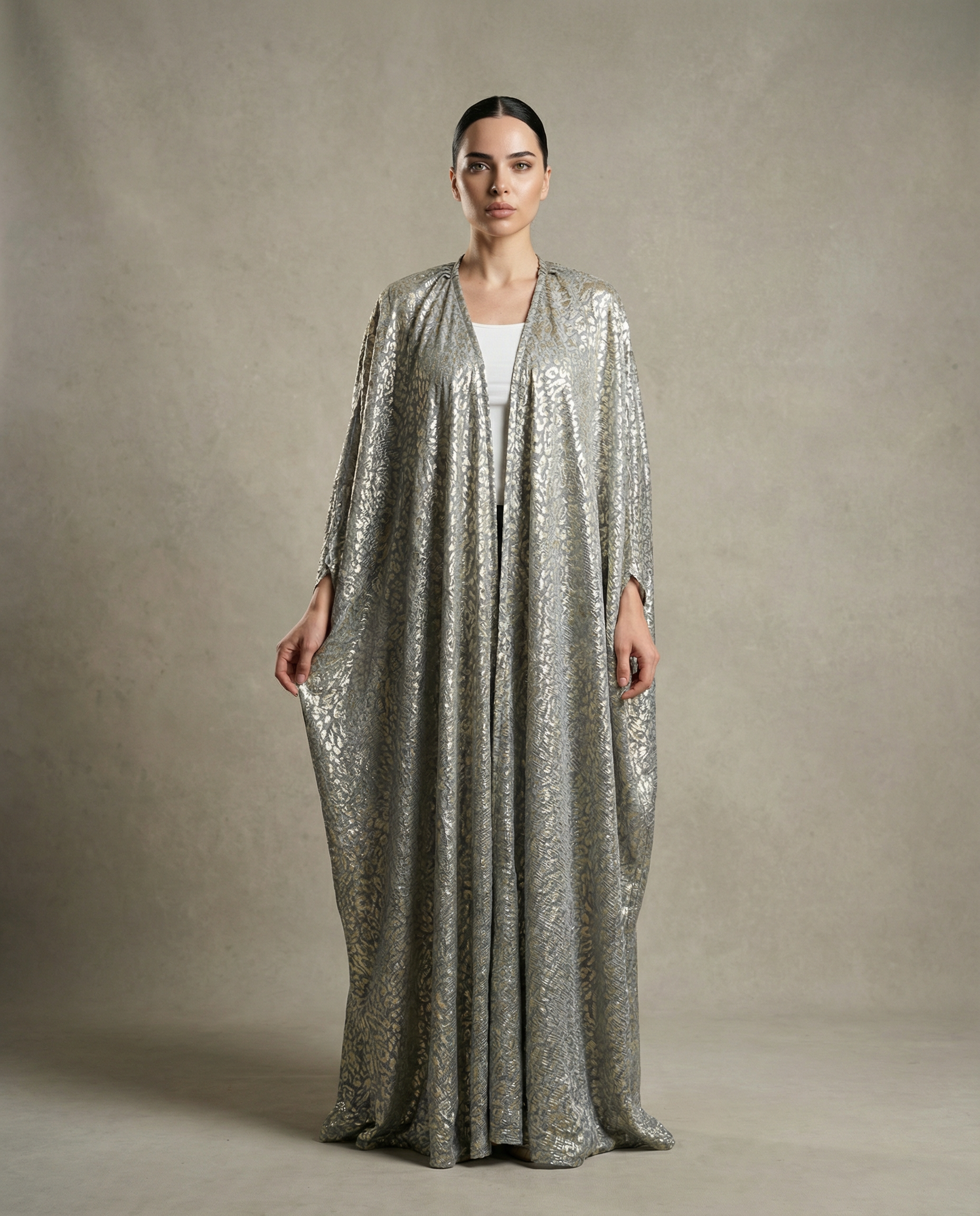 Golden Aura Abaya