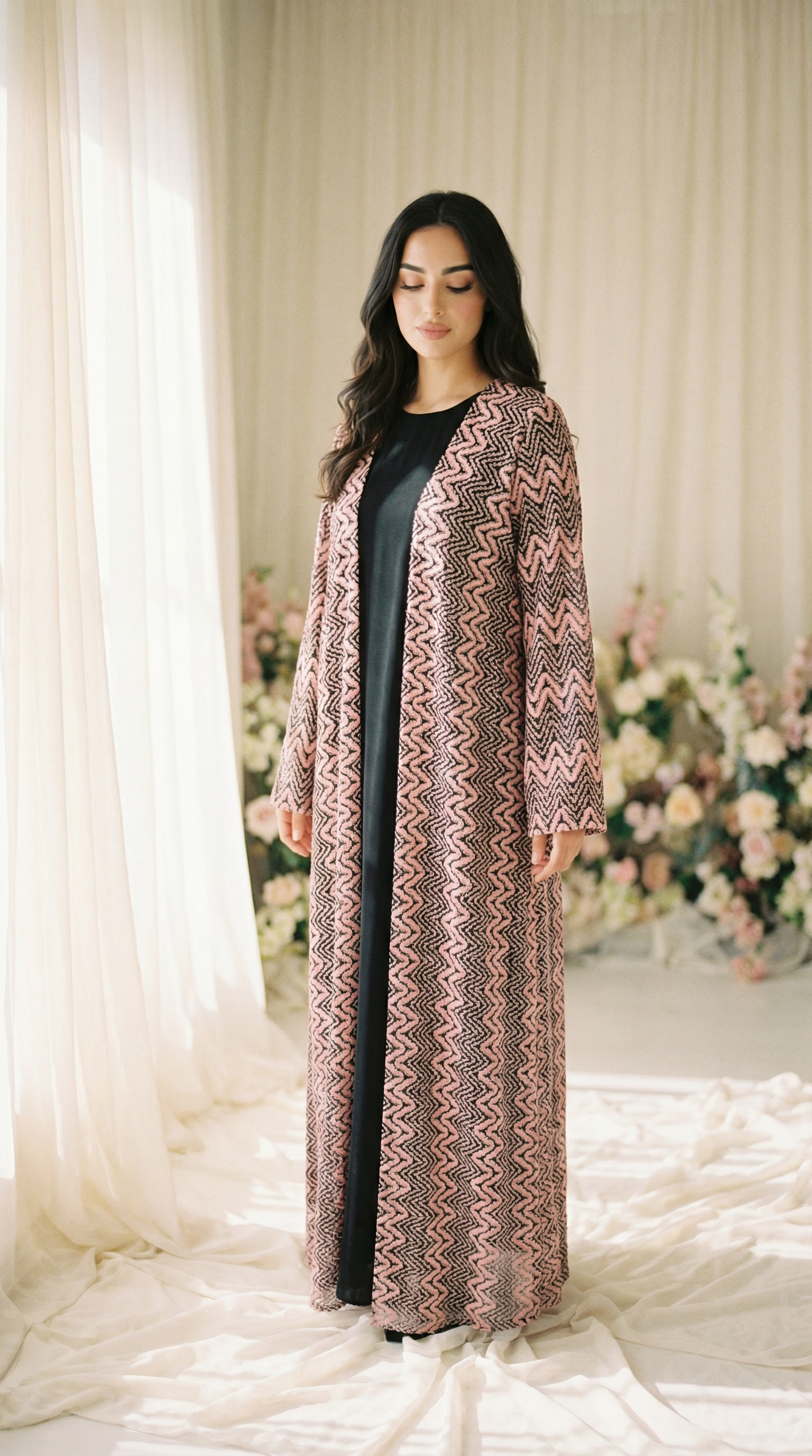 Blushwave Abaya