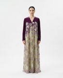 Velvet Bloom Abaya