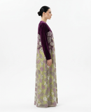 Velvet Bloom Abaya