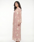 Rosy Veil Abaya