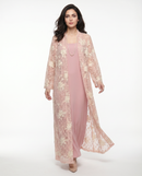 Rosy Veil Abaya