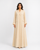 Cord blazer abaya