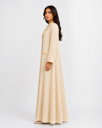 Cord blazer abaya