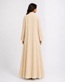 Cord blazer abaya