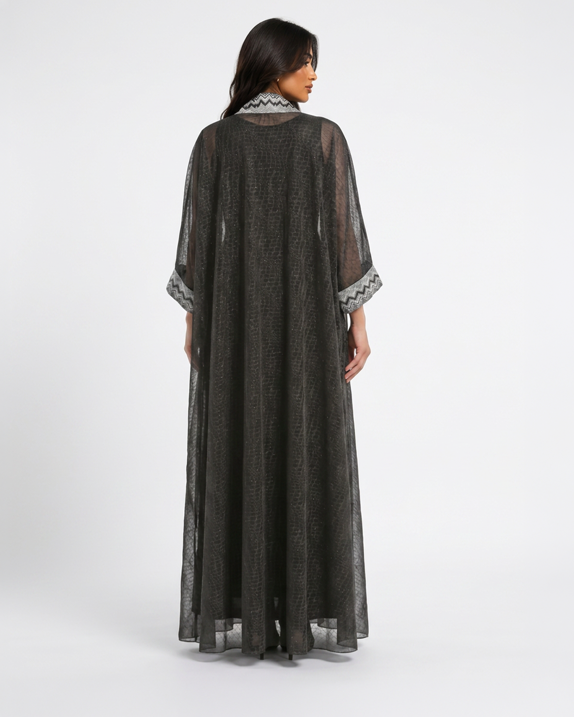 Zenith Abaya - Charcoal