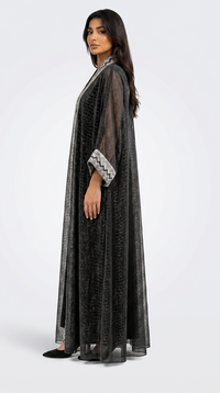 Zenith Abaya - Charcoal