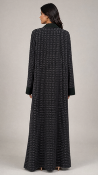 Cord Blazer Abaya (Olive)