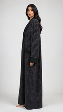 Cord Blazer Abaya (Olive)